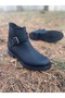 Pabuçhan 0634 Flat Non-Slip Sole Large Size Women's Boots (41-42) - Black Black - 41 - 5