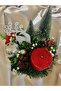 Table Ornament Deer Christmas New Year Ornament Candle Holder** Dining Table Decorative Kokina Cone - 3