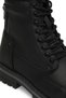 EVANS 3PR Men's Black Biker Boots - 7