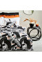 Crea 100% Cotton Double Duvet Cover Set Black - 2