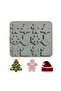 Epoxy Candy Dough Chocolate and Cookies Mixed New Year Silicone Mold Gt-1587 - 5