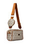 Patterned Cross Strap Shoulder Bag - 3