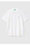 Men's White Regular Fit Short Sleeve Polo Tshirt - 2