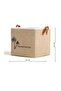Jute In-Cabinet Organizer Jewelry, Makeup, Bathroom, Office Organizer Storage Box 25x25x25 cm - 5