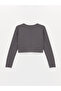 Crew Neck Long Sleeve Girl's T-Shirt and Tights - 3