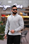 Thick Knit Zipper Sweater - 2