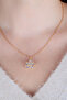 Silver Lotus Steel Necklace - Ideal for a Gift - 2