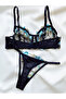 Spring Lotus Suede Set Bralet Set - 2