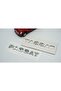 Passat B6 B7 Compatible Luggage 3m 3d Chrome Abs Logo Emblem - 6