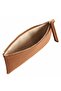 Tan Leather Rectangular Bag - 3