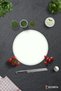 Solid Color - White |   Glass Cutting Board - Glass Cutting Board |   Diameter 32cm