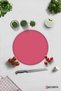Solid Color - Neon Pink |   Glass Cutting Board - Glass Cutting Board |   Diameter 32cm