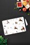 Forest Deers |   Glass Cutting Board - Glass Cutting Board |   30cm X 40cm - 3
