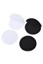 Anti-Slip Velcro Tape Under Carpet 6 Cm Diameter (4 Pieces-Pair) Black - 2