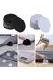 Anti-Slip Velcro Tape Under Carpet 6 Cm Diameter (4 Pieces-Pair) White