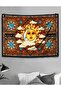 Brown Sun Girl Wall Tapestry 70x100 Cm - 2