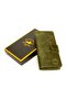 Genuine Crazy Leather Unisex Portfolio Wallet Card Holder with Phone Compartment - 2