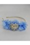 Melkady 232ma - Elegant Floral Brooch Crown, Maternity Crown - 4