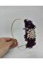 Melkady 232mor - Elegant Floral Brooch Crown, Maternity Crown - 5