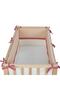 70x130 Side Protection Barrier for Cribs with Zipper 4 Pieces