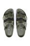 Women's Khaki Eva Slippers - 4
