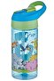Tritan Green School Water Bottle with Straw 500 Ml