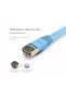 Pug-c7b Cat7 Flat Ethernet Kablosu, Mavi, 3m - 6