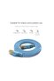 Pug-c7b Cat7 Flat Ethernet Kablosu, Mavi, 3m - 7