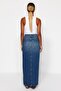 Blue Skirt TWOAW24ET00346 - 5