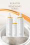 Keratin Renewing Sulfate-Free Regenerating Shampoo for Colored and Damaged Hair 350ml - 7