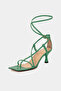 Green Color Women's Shoes