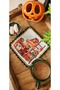 2 Decorative Autumn Themed Cocktail Serving Napkins - 3