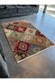 Multicolored Geometric Shape Motif Patterned Creative Modern Decorative Carpet 2430 - 3