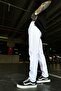Plain White Grg Boyfriend Pants - 2