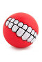 Dog Play Ball with Smiling Face Sound 7.5 cm