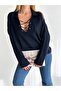 Collared Bird Eye Knitwear Women's Sweater