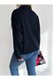 Collared Bird Eye Knitwear Women's Sweater - 2