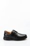 Tugerdi Genuine Leather Black Orthopedic Light Sole Men's Casual Shoes TG098151311607 - 4