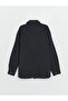 Comfortable Fit Long Sleeve Gabardine Men's Shirt Jacket - 3
