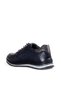 Tugerdi Genuine Leather Navy Blue Rubber Sole Lace-Up Men's Sports Shoes TG09855131717 - 3