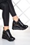 Maria Black Vegan Hidden Wedge Sneakers
