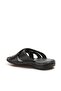 Genuine Leather Black Rubber Sole Classic Knitted Men's Slippers TG09952131430 - 2