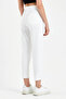 Jaxen Women's White High Waist Boyfrend Mom Jeans Pants - 3