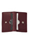 Claret Red Leather Unisex Card Holder 00266m71 - 2
