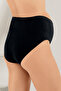Women's Black Lycra Single Jersey Pregnant Bato Panties MB142 - 2