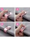 6Pcs Bedding Blanket Quilt Bed Cover Pillow for Fixer Holder Buckle Clip - 3