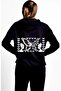 Yarn Knitted Fabric Hooded Zippered Elastic Leg Tracksuit Set - 4