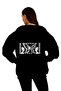 Yarn Knitted Fabric Hooded Zippered Elastic Leg Tracksuit Set