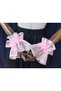 Lavin organza cuff bracelet baby pink - 3