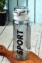White Sport Athlete Student 700 ml Water Bottle Water Bottle 100% Leak Proof Lockable Drawstring Top Quality Bpa Free - 4